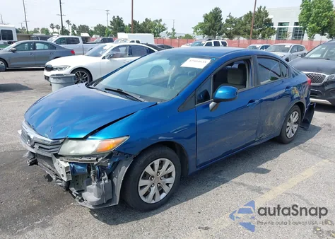 2012 Honda Civic Lx from USA, damaged, VIN 19XFB2F54CE319044
